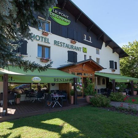 Hotel Logis Le Pont De Champ Beaucroissant Esterno foto