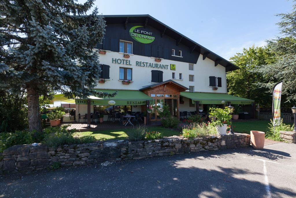Hotel Logis Le Pont De Champ Beaucroissant Esterno foto